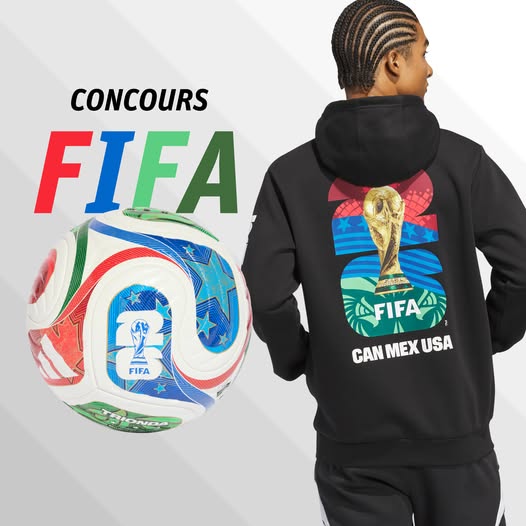 Concours Gagnez Un hoodie officiel FIFA et un ballon officiel FIFA!