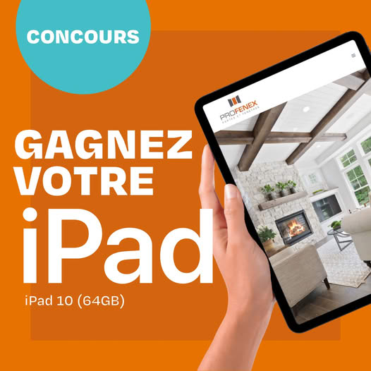 Concours Gagnez un iPad 10 - 64GB ! Concours Gagnez un iPad 10 - 64GB !