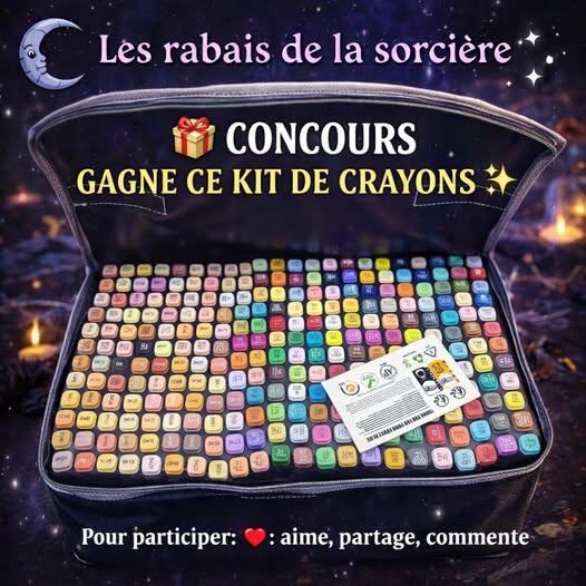 Concours Gagnez un kit de crayons!