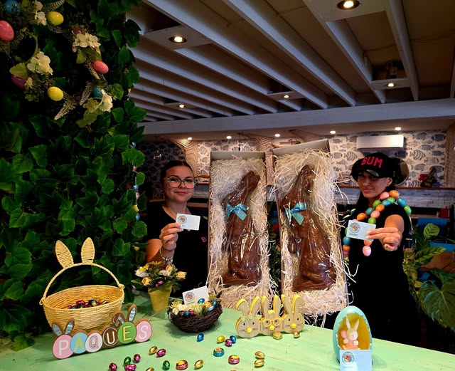 Concours Gagnez un lapin en chocolat et un certificat cadeau de 25$ Burger Bum!