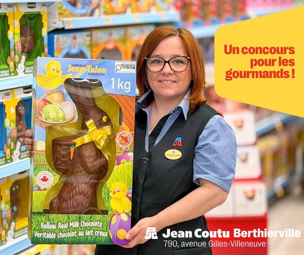 Concours Gagnez un lapin en chocolat!