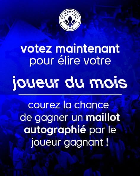 Concours Gagnez un maillot autographié!