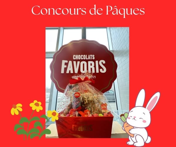 Concours Gagnez un panier-cadeau Chocolats Favoris d'une valeur de 100$!
