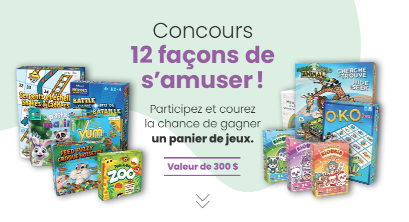 Concours Gagnez un Panier de Jeux avec Naître et Grandir Concours Gagnez un Panier de Jeux avec Naître et Grandir