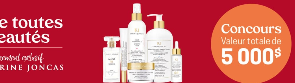 Concours Gagnez un panier Karine Joncas ou 500$ en argent!