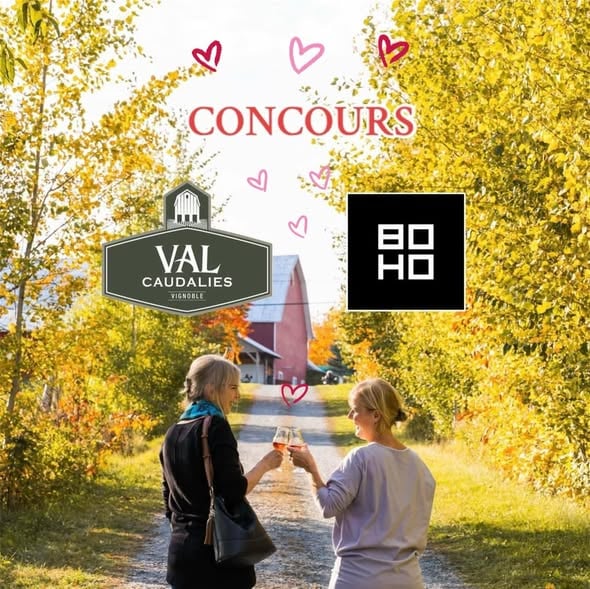 Concours Gagnez un séjour pour deux personnes d’une valeur de plus de 300$!