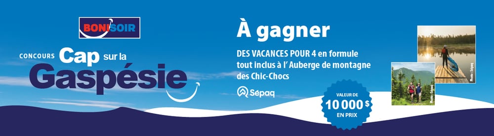 Concours Gagnez un séjour tout inclus pour 4 personnes à l’Auberge de montagne des Chic-Chocs!