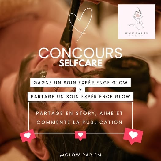 Concours Gagnez Un soin Expérience G L O W pour vous et une amie!