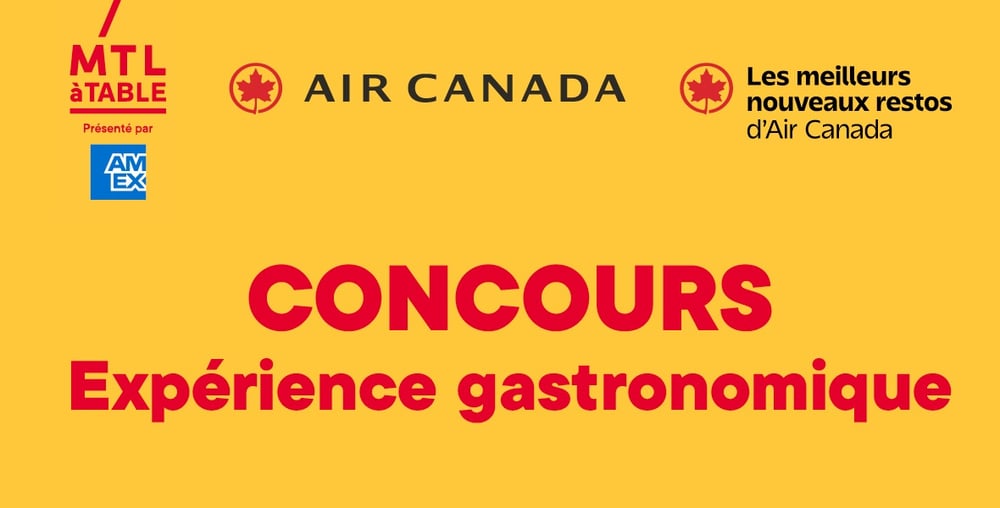 Concours Gagnez un voyage culinaire pour deux personnes!