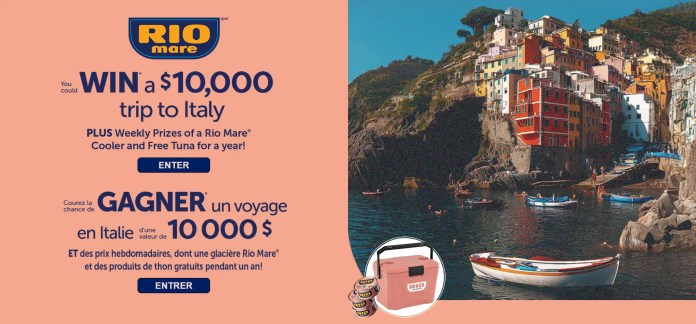 Concours Gagnez un voyage en Italie ou l'un des 14 prix instantanés!