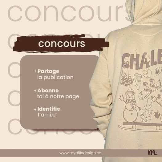 Concours Gagnez une cagoule!