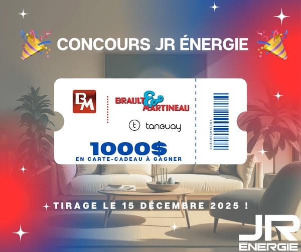 Concours Gagnez une carte cadeau de 1000 $ chez Brault & Martineau / Tanguay !