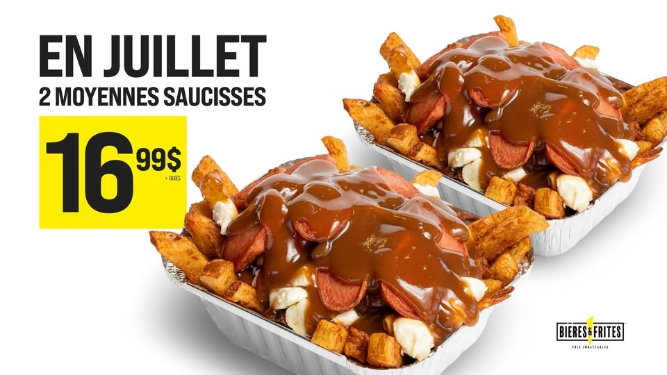 Concours Gagnez une carte cadeau de 250$ chez Bières et Frites! Concours Gagnez une carte cadeau de 250$ chez Bières et Frites!