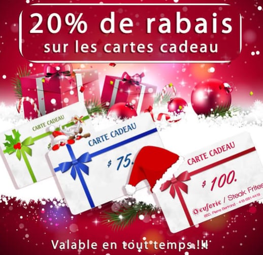 Concours Gagnez une des 4 cartes cadeaux de 50$ chez Oeuforie