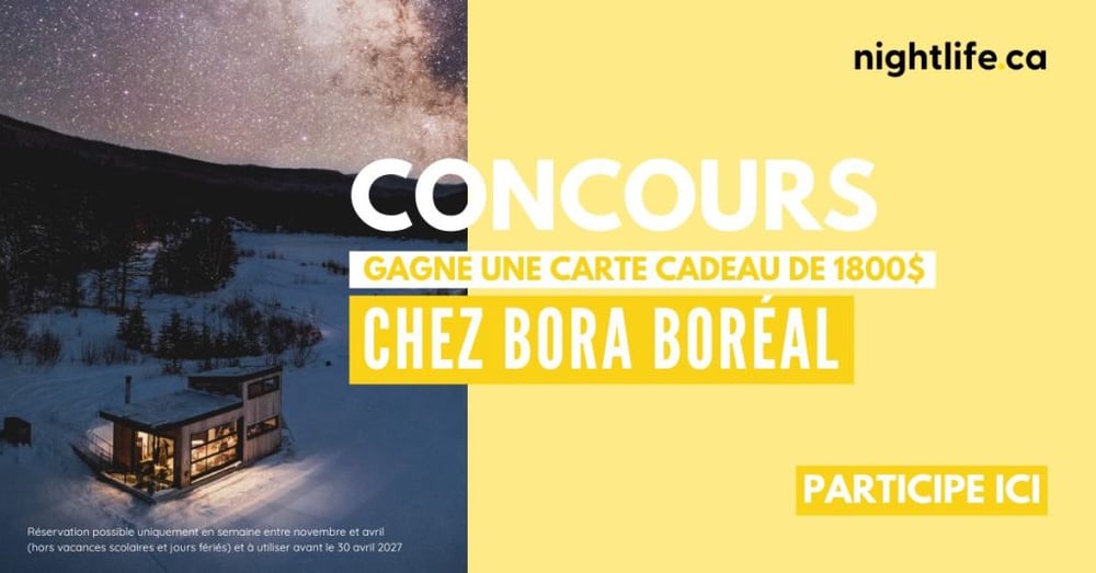 Concours Gagnez une carte-cadeau d’une valeur de 1800$ chez Bora Boréal Cantons-de-l’Est!