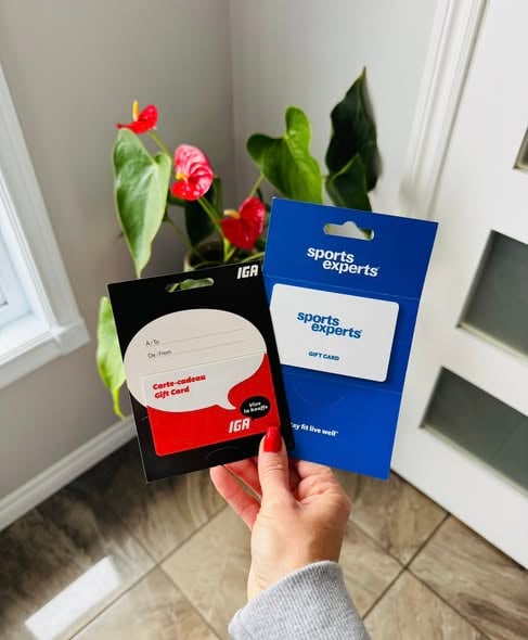 Concours Gagnez une carte-cadeau IGA ou Sports Experts de 75$!