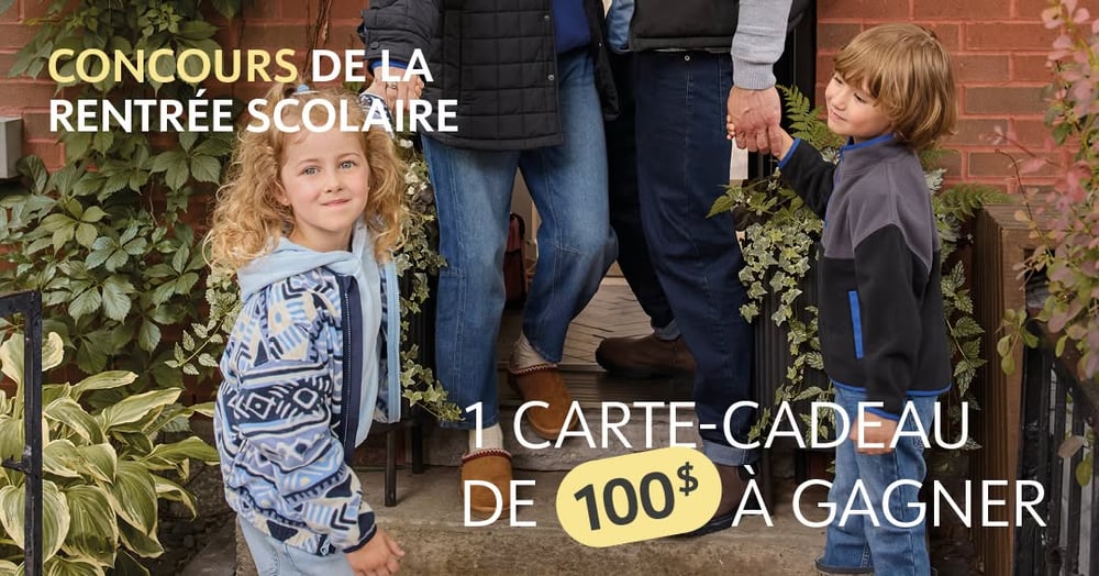 Concours Gagnez une carte-cadeau l'Aubainerie de 100$!