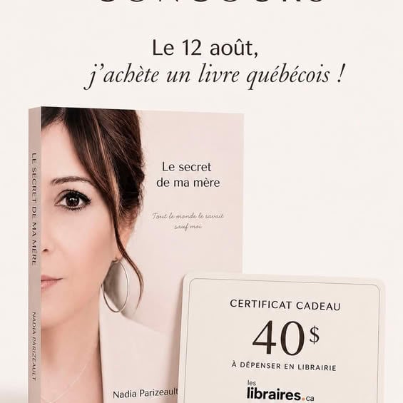 Concours Gagnez une carte-cadeau Les libraires de 40$!