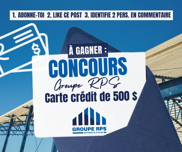 Concours Gagnez une carte de 500$!