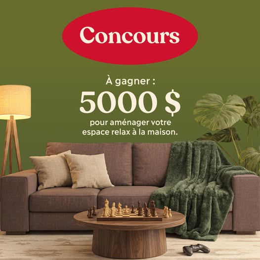 Concours Gagnez une carte prépayée visa de 1000$!