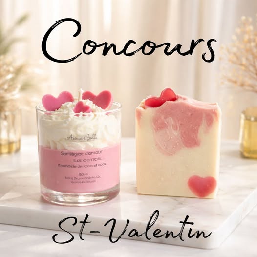 Concours Gagnez une chandelle et un savon!