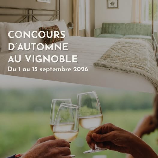 Concours Gagnez une escapade gourmande sur la route des vins!