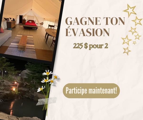 Concours Gagnez une escapade pour 2!