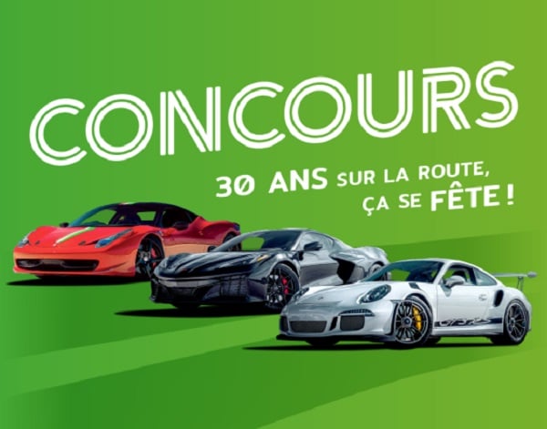 Concours Gagnez une expérience épique de conduite sur circuit!