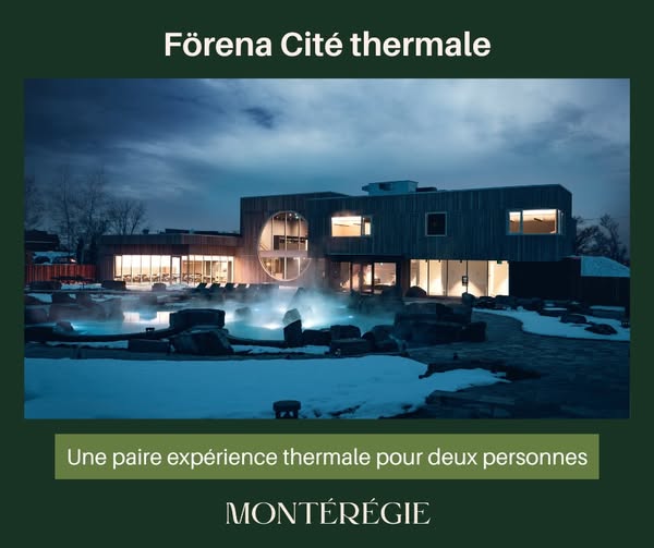 Concours Gagnez une expérience thermale pour deux personnes!