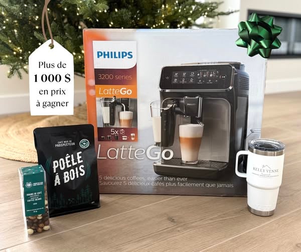 Concours Gagnez une machine à café Philips — parfaite pour réchauffer vos journées durant la saison festive!