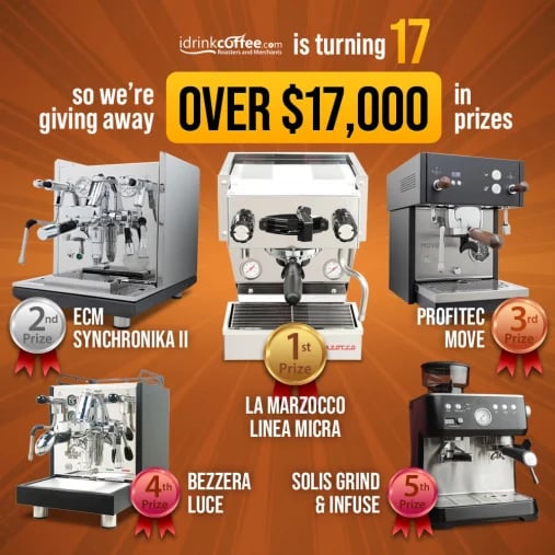 Concours Gagnez une machine à Espresso Marzocco Linea Micra!
