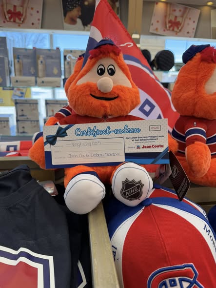 Concours Gagnez une mascotte Youppi et un certificat cadeau de 25$ Jean Coutu Dolbeau-Mistassini!