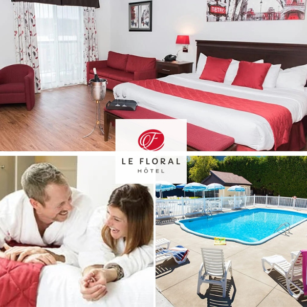 Concours Gagnez une nuitée pour deux au  Floral Hôtel!