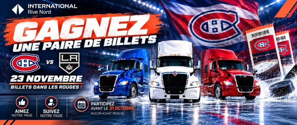 Participez au concours pour remporter des billets pour le match Canadiens vs Kings!