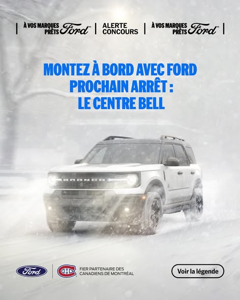 Concours Gagnez une paire de billets pour un match du Canadien le 7, 9 ou 11 avril!