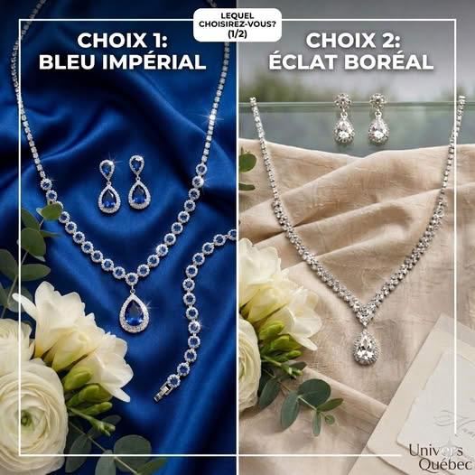 Concours Gagnez une parure de votre choix!
