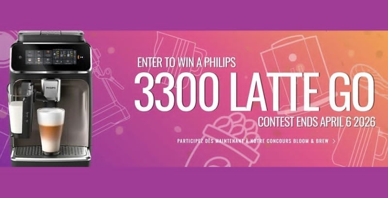 Concours Gagnez une Philips 3300 LatteGo!