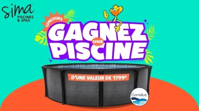 Concours Gagnez une piscine d'une valeur de 1799$!