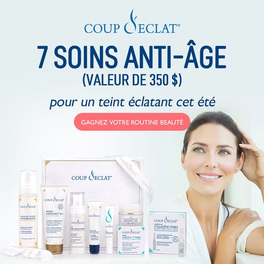 Concours Gagnez une routine beauté complète de 7 produits!