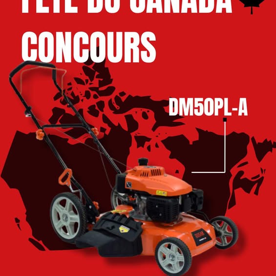 Concours Gagnez une tondeuse DUCAR DM50PL-A, d’une valeur de 450$ ! Concours Gagnez une tondeuse DUCAR DM50PL-A, d’une valeur de 450$ !