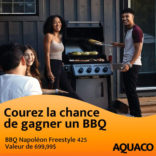 Concours GAGNEZ VOTRE BBQ DE L'ÉTÉ !