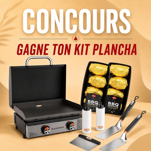 Concours Gagnez votre ensemble Plancha!