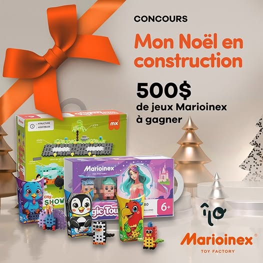Concours Hamster + Le Papetier Le Libraire - Mon Noël en construction!