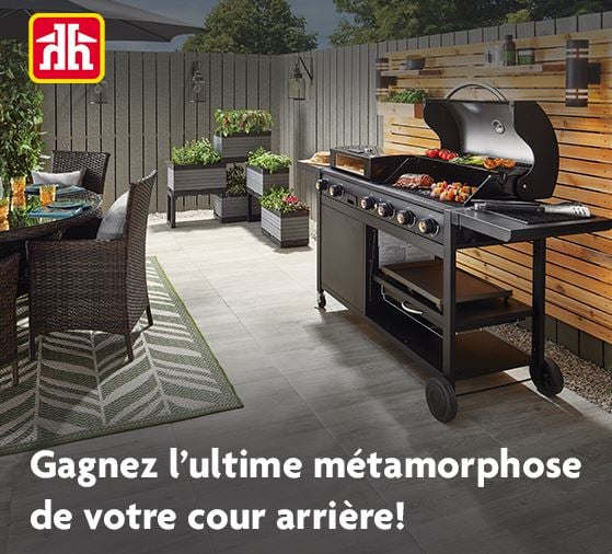 Concours Home Hardware - Gagnez 5 000 $ en vue de transformer votre cour en oasis! Concours Home Hardware - Gagnez 5 000 $ en vue de transformer votre cour en oasis!