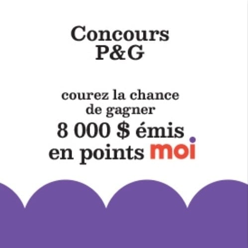 Concours Jean Coutu-  Gagnez 8000$ en points moi!