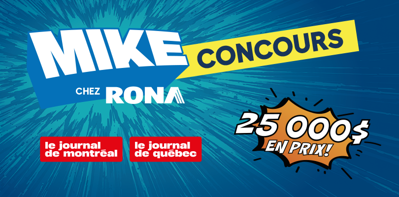 Concours Journal de Montréal Gagnez l’une des cinq cartes-cadeaux RONA d’une valeur de 5000$!