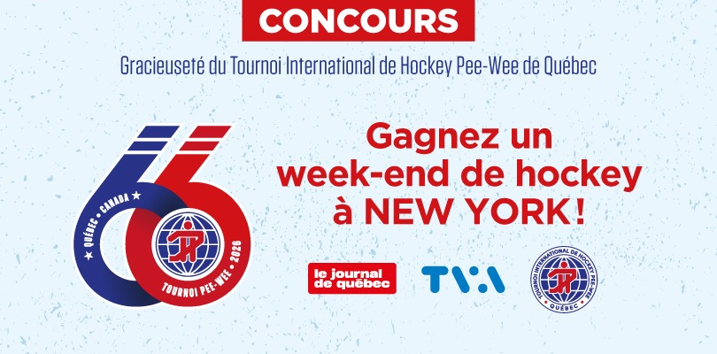 Concours Journal de Québec - Gagnez un week-end de hockey inoubliable à NEW YORK pour deux personnes