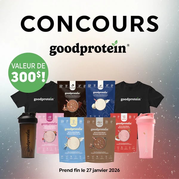 Concours La Boite à Grains Ensemble Cadeau Good Protein