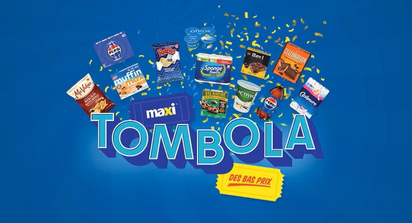 Concours La Tombola de MAXI ! Concours La Tombola de MAXI !