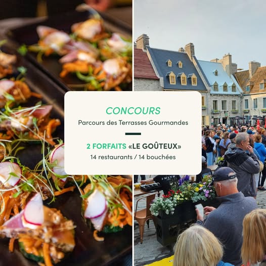 Concours Le Parcours des Terrasses Gourmandes ! Concours Le Parcours des Terrasses Gourmandes !